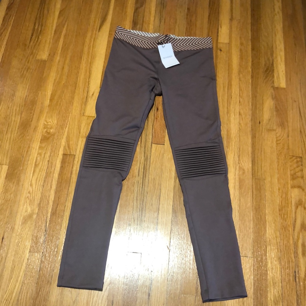 Bandier leggings padded knees